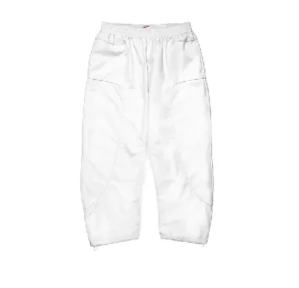 Up In Flames Waterproof Joggers Alpine White (1)